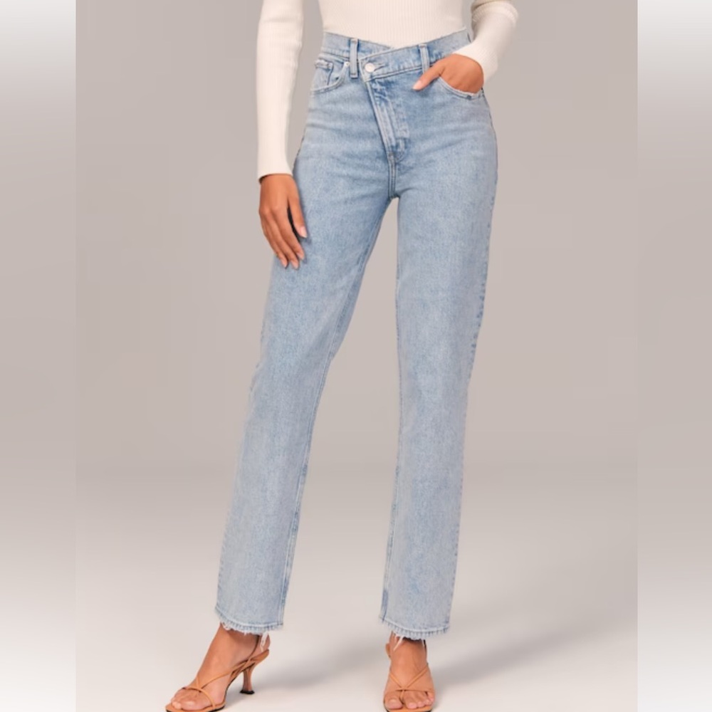 NWT the 90s straight ultra high rise